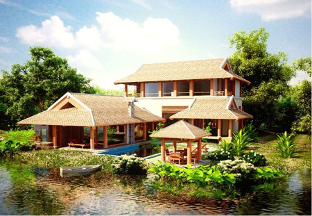 Ngọc Viên Islands: Biệt thự nghỉ dưỡng ở Ba Vì