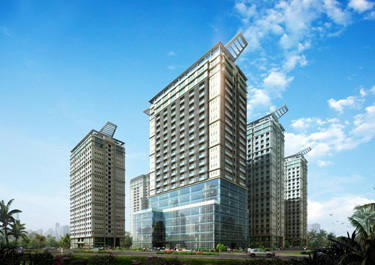 Mô hình dự án khu phức hợp Charm Plaza ở Sóng Thần