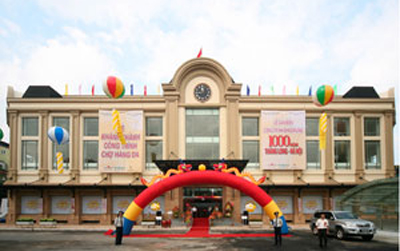 Chợ Hàng Da chính thức đi vào hoạt động