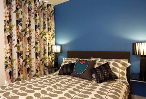 Sống động với căn phòng đa sắc màu 