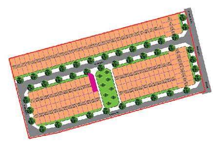 Chào bán Ruby Town với giá 94 triệu/nền