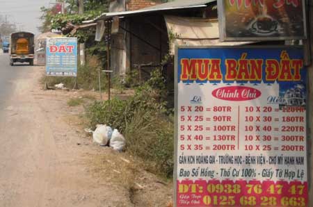 Thận trọng với trò rao bán đất nền siêu rẻ