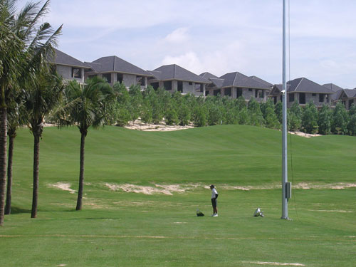 “Biệt thự hóa” sân golf
