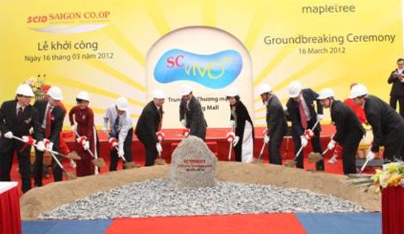Khởi công xây dựng Trung tâm thương mại 100 triệu USD tại Tp.HCM