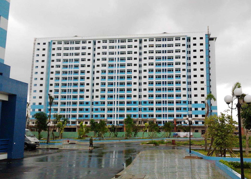 Chung cư bất ngờ biến thành bệnh viện 