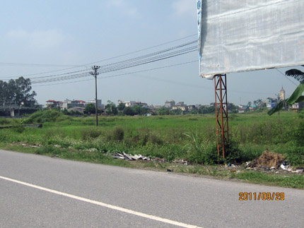 Đình trệ vì khúc mắc trong giải phóng mặt bằng