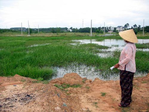 Chưa có quyết định thu hồi đất đã bị giải toả