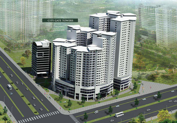 Hòa Bình: Trúng thầu thi công tại dự án City Gate Towers