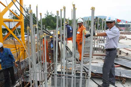 Vật liệu xây dựng ảm đạm theo bất động sản