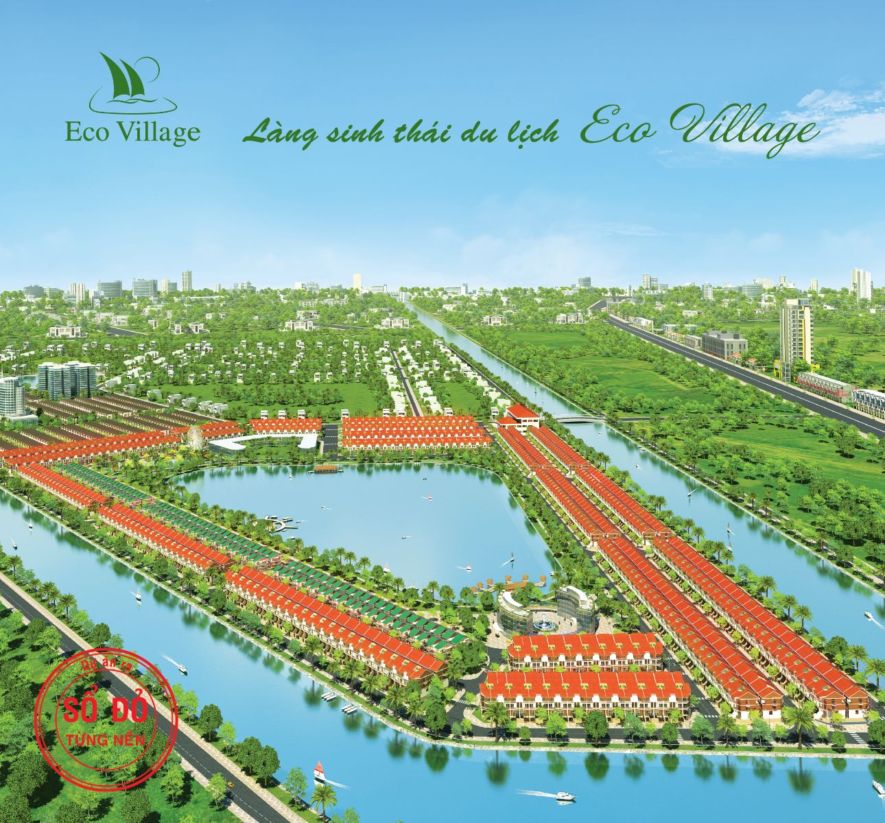 Chào bán 99 lô đất nền Eco Village với giá từ 3,3 triệu đồng/m2