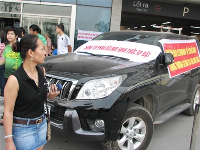 Khổ như ở chung cư... cao cấp