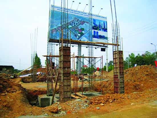 Khổ vì đất nền