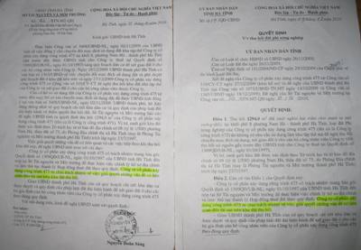 Hà Tĩnh: Lập danh sách “ma” để chia chác khu đất 