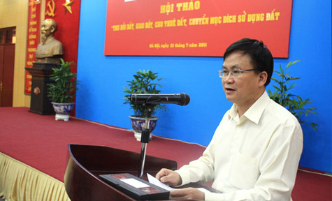 Tổng cục Quản lý Đất đai có đề xuất 'hớ'?