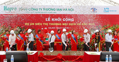Hà Nội: Khởi công dự án siêu thị thương mại dịch vụ Bắc Qua