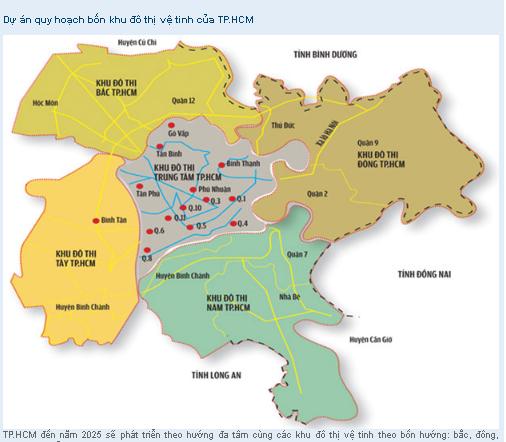 Đô thị vệ tinh trên giấy, cao ốc lấp đầy trung tâm