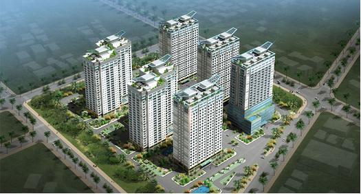 Dự án Charm Plaza thi công đến tầng 14