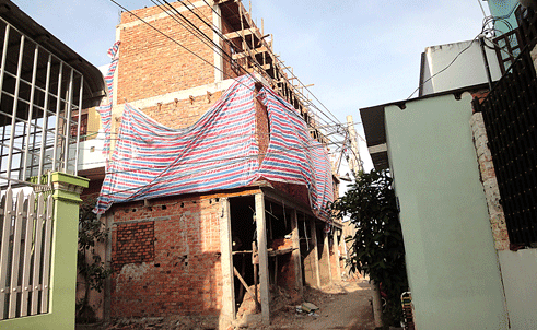 Huyện Nhà Bè: Một công trình xây dựng sai phép gây bức xúc dư luận