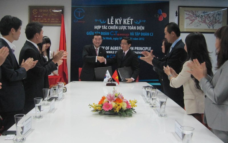 C.T Group hợp tác toàn diện với tập đoàn Hàn Quốc