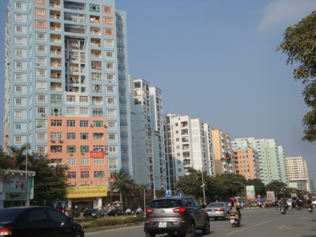 Các dự án phát triển nhà ở phải có tỷ lệ nhà chung cư trên 80%