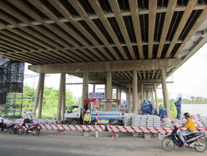 Sửa cầu Sài Gòn trong 6 tháng