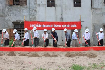 Handico khởi công xây dựng chung cư 9 tầng tại Hà Nội