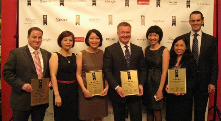 Savills Việt Nam: Nhận 7 giải thưởng bất động sản Châu Á - Thái Bình Dương 2011