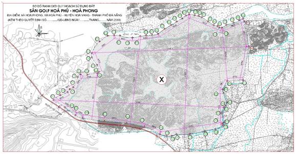 Đà Nẵng: Phê duyệt dự án Sân Golf Hòa Phong - Hòa Phú