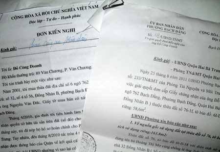 Một mảnh đất 2 lần cấp nhầm sổ đỏ ở Hà Nội