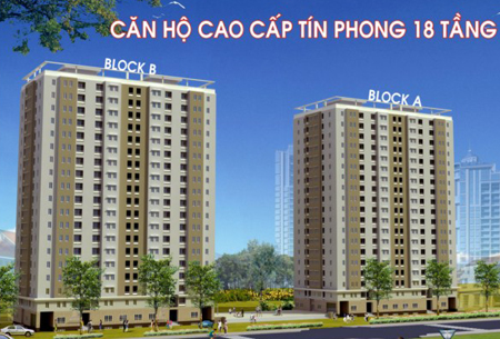 Chào bán chung cư Tín Phong với giá từ 11,8 triệu đồng/m2
