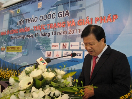 Nhà ở cho công nhân, giấc mơ còn xa tầm tay