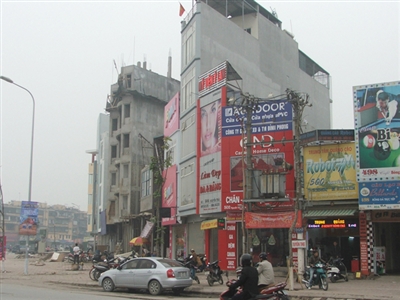 Hà Nội siết kiến trúc, màu sơn nhà mặt phố