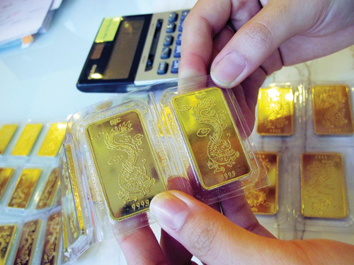 Giao dịch bằng vàng sẽ bị tịch thu