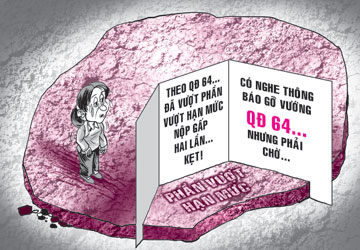 Những quy định về nhà đất hành dân - Bài 2: Tiền sử dụng đất xin nộp không được, ghi nợ không xong