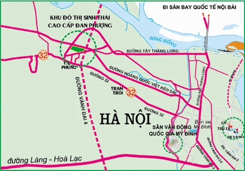 Vào vai đi mua đất trục Tây Thăng Long