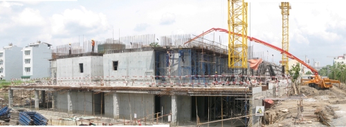 La Casa: Đã hoàn thành phần cọc móng, tầng hầm block 1