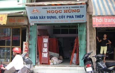 Thuê nhà mặt phố: Nỗi khổ ai hay ?