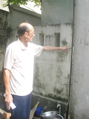 Nhiều cao ốc làm nứt nhà dân