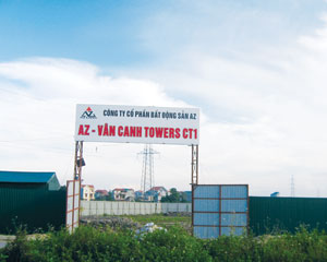 Dự án AZ Vân Canh Towers: Khởi công… không hẹn ngày xong!