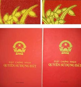 “Sổ đỏ” giả thời công nghệ cao