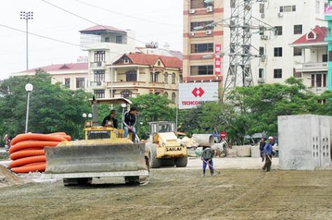 Nhà thầu uể oải, công trình ì ạch
