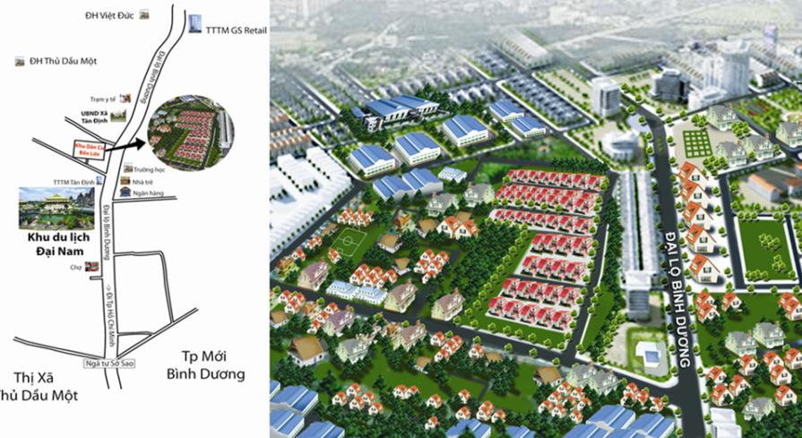 dự án khu dân cư Bến Lớn