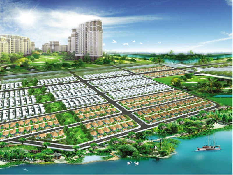 Giá đất nền biệt thự The Green River dưới 3 triệu đồng/m2
