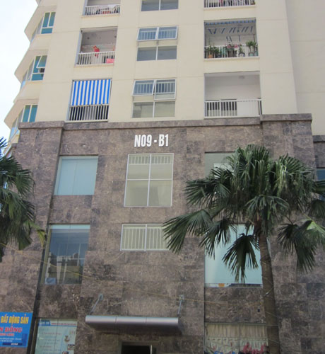 Chung cư N09B1, đô thị mới Dịch Vọng:'Mua gà, nhận vịt'