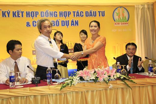Kim Oanh: Ký hợp tác đầu tư dự án Golden City