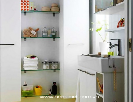 Giải pháp khi phòng tắm nhỏ