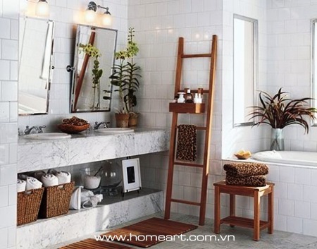 Giải pháp khi phòng tắm nhỏ