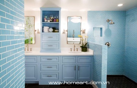 Giải pháp khi phòng tắm nhỏ
