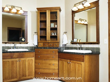 Giải pháp khi phòng tắm nhỏ