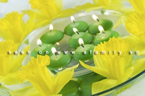 Nến: Những cách trang trí lý tưởng cho khu vườn vào thu